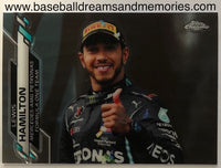 2020 Topps Chrome Formula 1 Lewis Hamilton Card