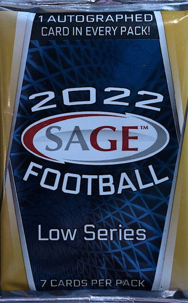 2022 Sage Football Low Series Hobby Pack