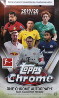 2019-20 Topps Chrome Bundesliga Soccer Hobby Box