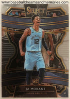 2019-20 Panini Select Ja Morant Concourse Rookie Card
