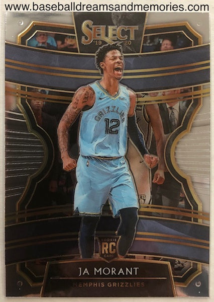 2019-20 Panini Select Ja Morant Concourse Rookie Card