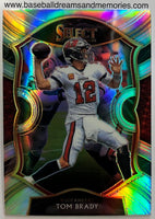 2021 Panini Select Tom Brady Silver Prizm Concourse Card