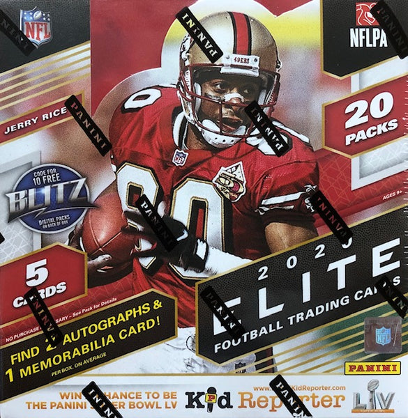 2020 Panini Elite Football Hobby Box