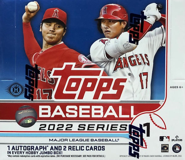 2022 Topps Series 1 Baseball Jumbo Hobby Box
