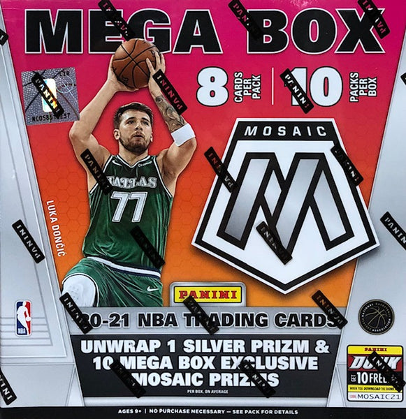 2020-21 Panini Mosaic Basketball Mega Box