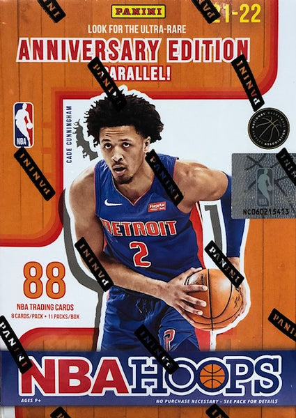 2021-22 Panini NBA Hoops Basketball Blaster Box