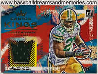 2021 Panini Donruss Charles Woodson Canton Kings Jersey Relic Card Serial Numbered 190/299