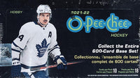 2021-22 Upper Deck O-Pee-Chee Hockey Hobby Box (Call 708-371-2250 For Pricing & Availability)