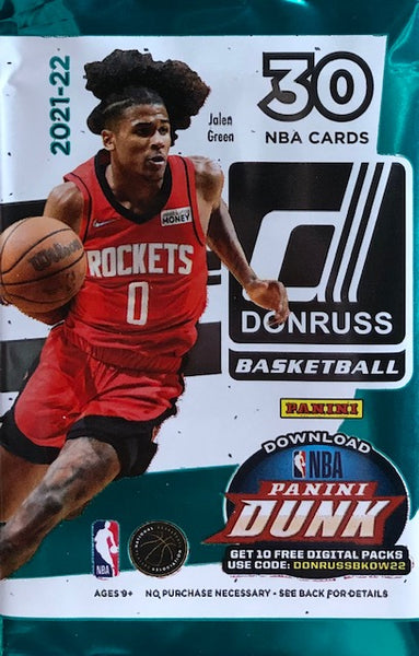 2021-22 Panini Donruss Basketball Hobby Pack