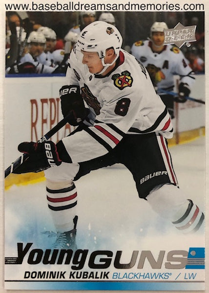 2019-20 Upper Deck Dominik Kubalik Young Guns Rookie Card