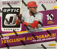 2020 Panini Donruss Optic Choice Baseball Hobby Box