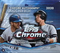 2020 Topps Chrome Baseball Jumbo Hobby Box