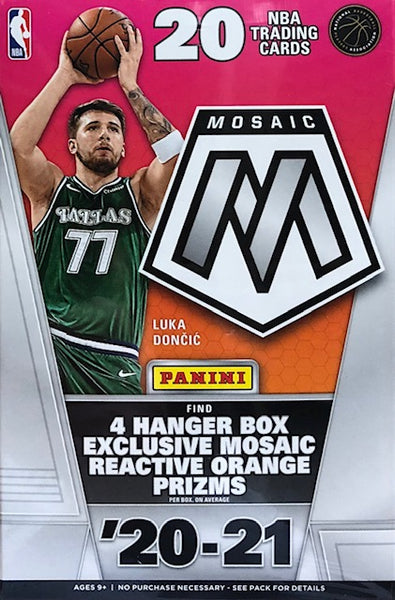 2020-21 Panini Mosaic Basketball Hanger Box