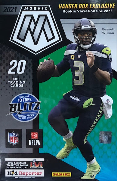 2021 Panini Mosaic Football Hanger Box