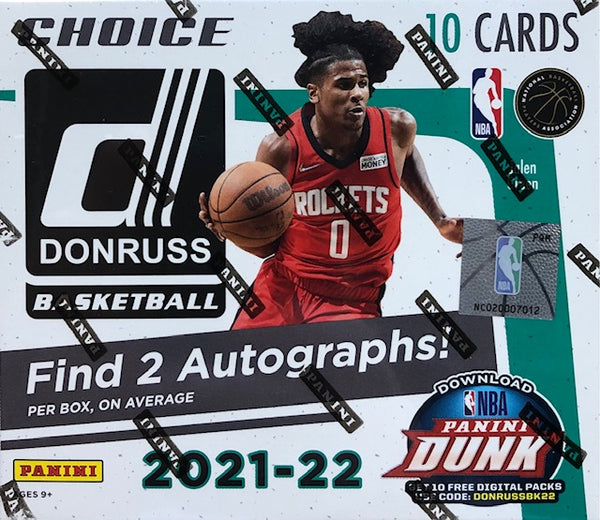 2021-22 Panini Donruss Choice Basketball Hobby Box