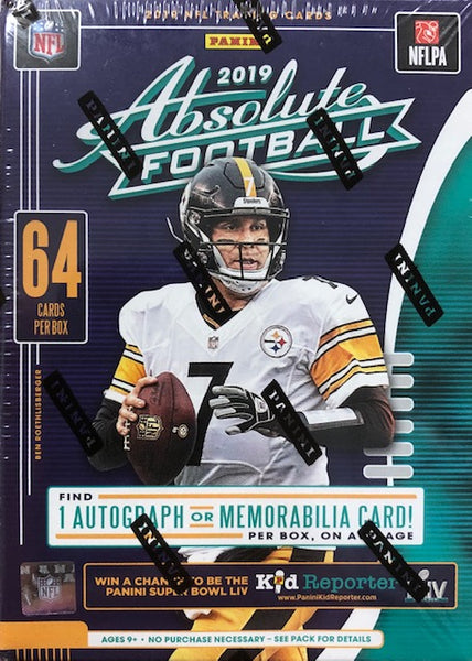 2019 Panini Absolute Football Blaster Box