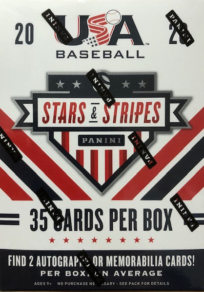 2020 Panini USA Stars & Stripes Baseball Baster Box