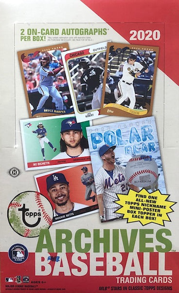 2020 Topps Archives Baseball Hobby Box