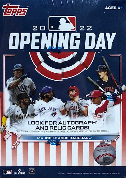 2022 Topps Opening Day Blaster Box