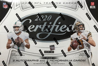 2020 Panini Certified Football Hobby Box
