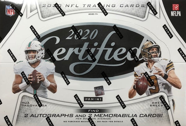 2020 Panini Certified Football Hobby Box