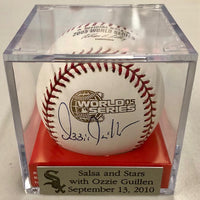 Chicago White Sox Ozzie Guillen Salsa and Stars 2005 World Series Signed Autographed Baseball MLB Authenticated