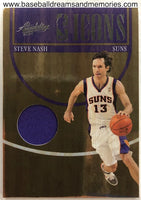 2010-11 Panini Absolute Memorabilia Steve Nash Icons Jersey Card Serial Numbered 29/49