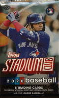 2020 Topps Stadium Club Baseball Hobby Pack