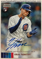 2020 Topps Stadium Club Nico Hoerner Autograph Rookie Card