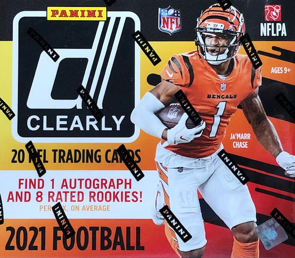 2021 Panini Clearly Donruss Football Hobby Box