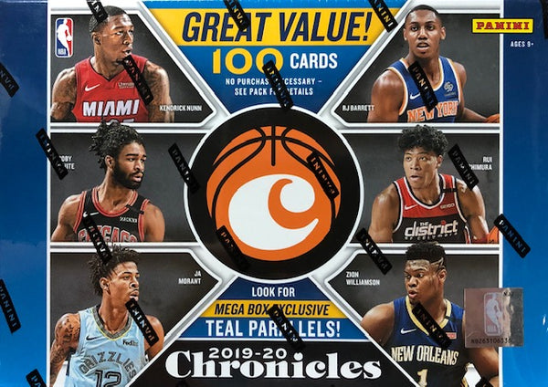 2019-20 Panini Chronicles Basketball Mega Box