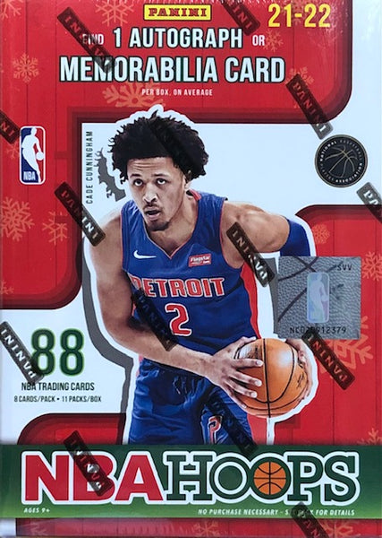 2021-22 Panini NBA Hoops Basketball Winter Blaster Box