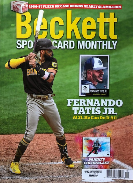 Beckett Sports Card Monthly Magazine - October 2020