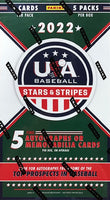 2022 Panini USA Stars & Stripes Baseball Hobby Box