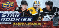 2021-22 Upper Deck NHL Star Rookie Box Set (Call 708-371-2250 For Pricing & Availability)