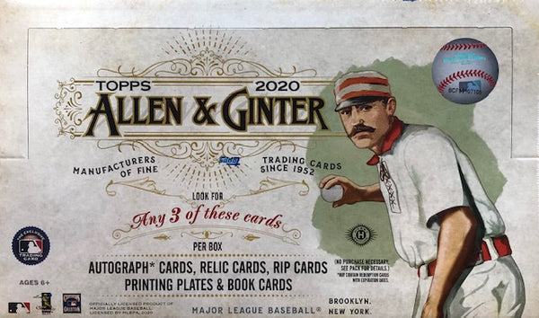 2020 Topps Allen & Ginter Baseball Hobby Box