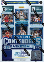 2021-22 Panini Contenders Basketball Blaster Box
