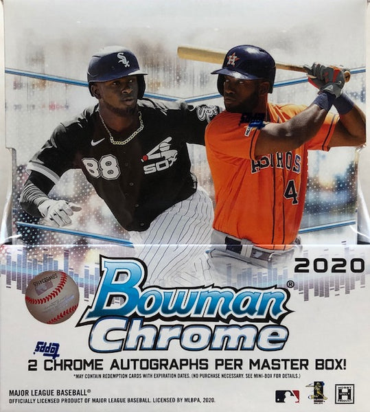 2020 Bowman Chrome Baseball Hobby Box (2 Mini Boxes)