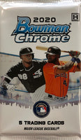 2020 Bowman Chrome Baseball Hobby Pack