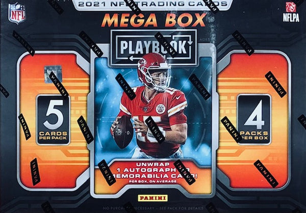 2021 Panini Playbook Football Mega Box (Purple Parallels)