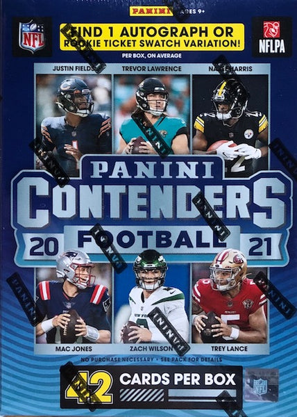 2021 Panini Contenders Football Blaster Box