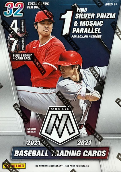 2021 Panini Mosaic Baseball Blaster Box