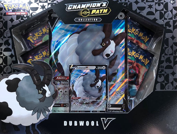 Pokemon Champion's Path Dubwool V Collection Box