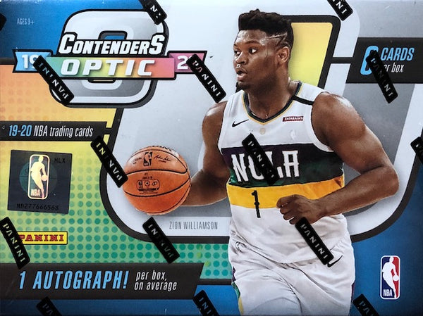 2019-20 Panini Contenders Optic Basketball Hobby Box