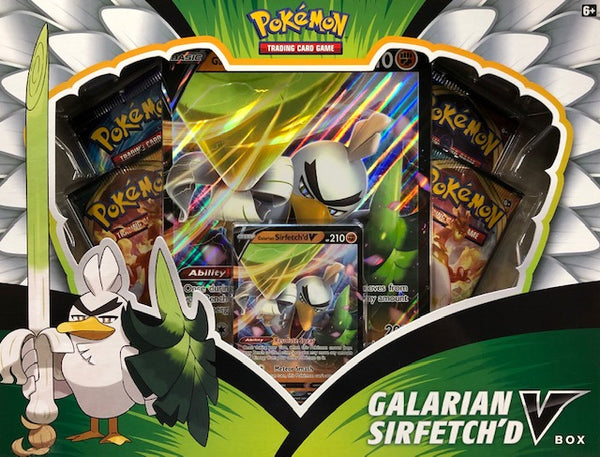 Pokemon Galarian Sirfetch'd V Box