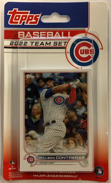 2022 Topps Baseball Chicago Cubs Team Collection 17 Card Set