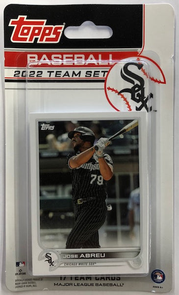 2022 Topps Baseball Chicago White Sox Team Collection 17 Card Set