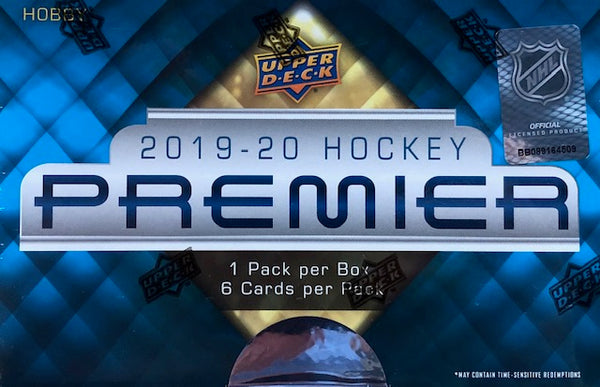 2019-20 Upper Deck Premier Hockey Hobby Box