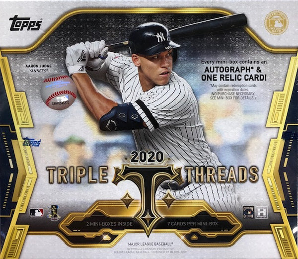 2020 Topps Triple Threads Baseball Hobby Box