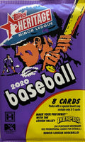 2020 Topps Heritage Minor League Baseball Hobby Pack